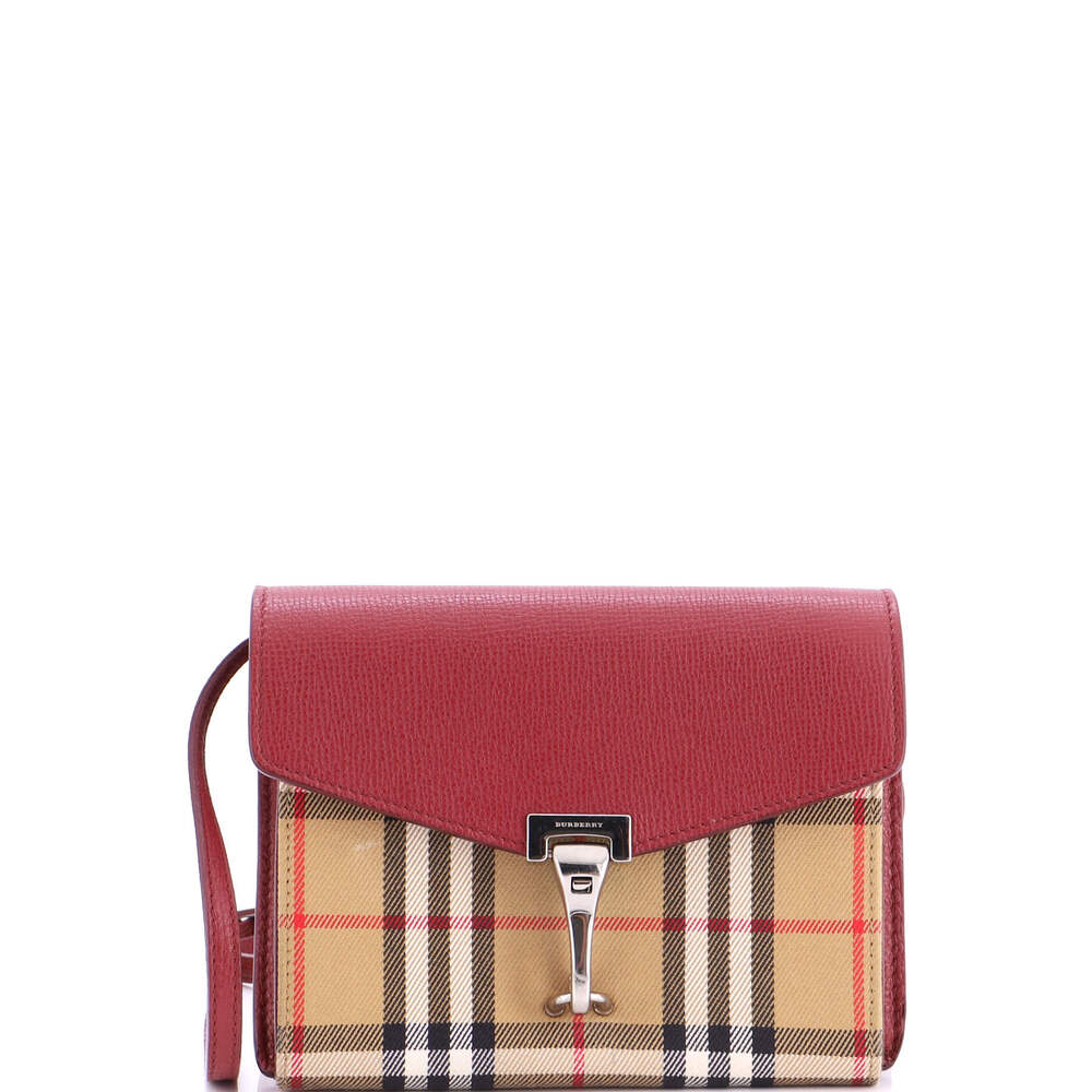Burberry Macken Crossbody Bag Leather #267738B55B